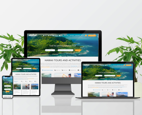 Hawaii Tours Website Design